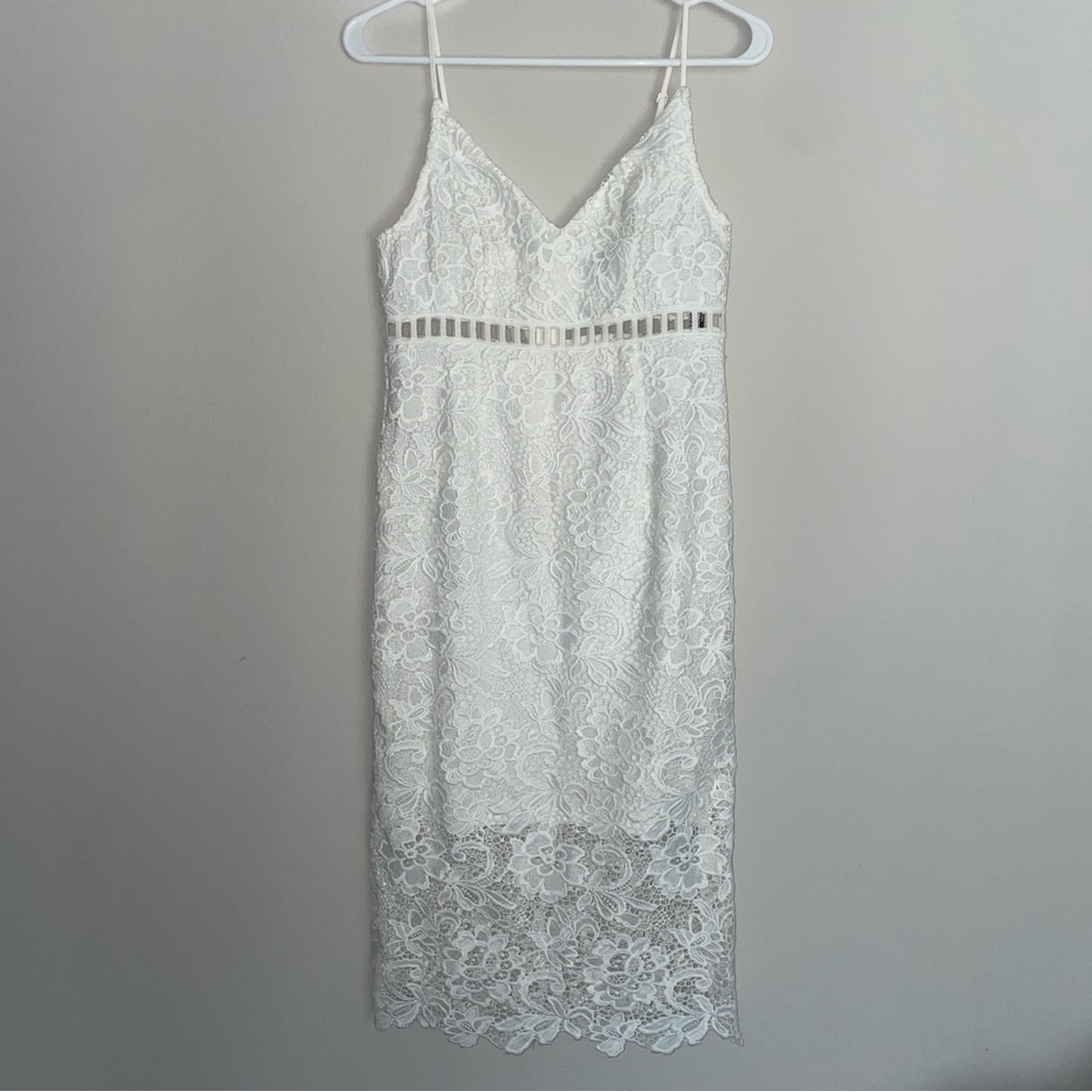 FOREVER 21 | White Lace Dress